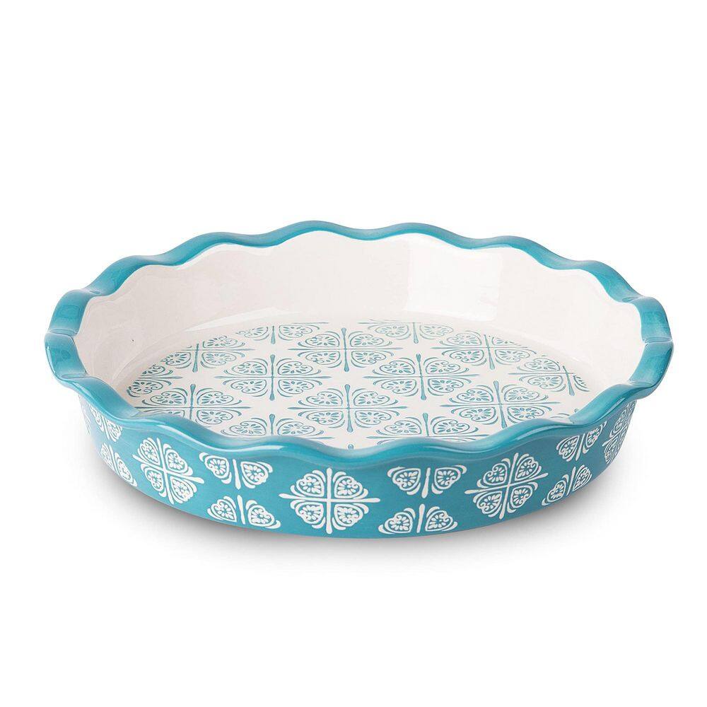 Deep Dish Round Ceramic Pie Pan Porcelain Non-Stick Pie Plate Oven Microwave Freezer Dishwasher Safe price history on PriceWatchPro
