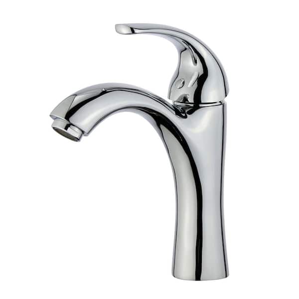 Seville Single Hole Single-Handle Bathroom Faucet in Polished Chrome