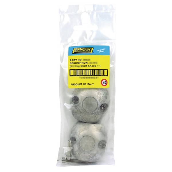 Seachoice Streamlined Shaft Anode with Allen Screw, Magnesium, X3MG, Size 1 in.