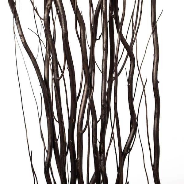 Uniquewise 47 in. Natural Decorative Dry Branches Authentic Willow Sticks for Home Decoration and Wedding Craft