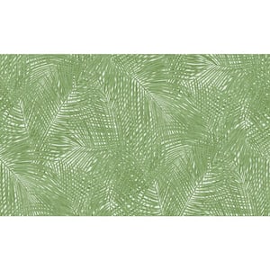 Botanical Green Wallpaper Sample