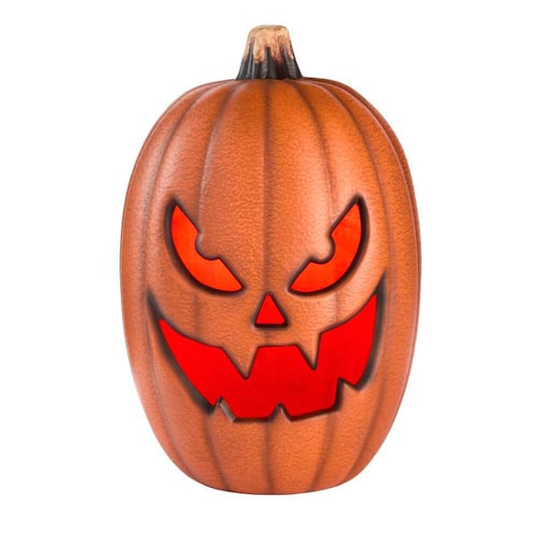16 in. Halloween Classics  Plug-in LED Spooky Jack-O-Lantern