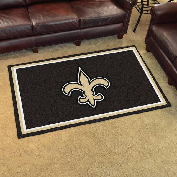 New Orleans Saints Rugs Anti-Skid Area Rug Living Room Bedroom Floor Mat Carpet 