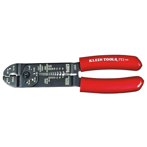 Klein Tools Multi Tool, 6-in-1 Multi-Purpose Stripper, Crimper, Wire Cutter