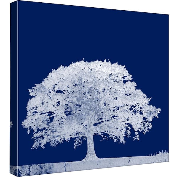 PTM Images 15 in. x 15 in. ''Screened Tree L'' Printed Canvas Wall Art