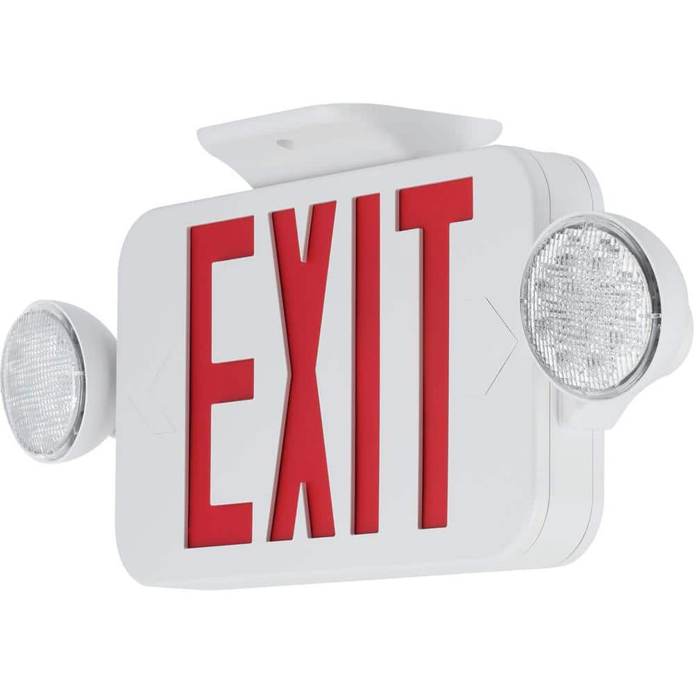 120-Volt White Integrated LED Exit Sign price history on PriceWatchPro