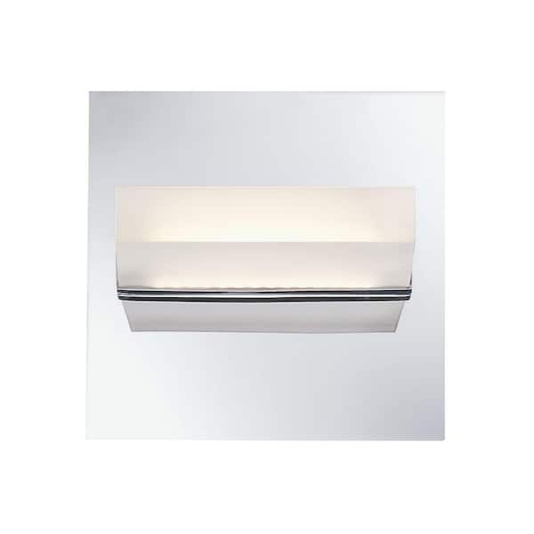 Eurofase Olson Collection 1-Light Chrome LED Wall Sconce