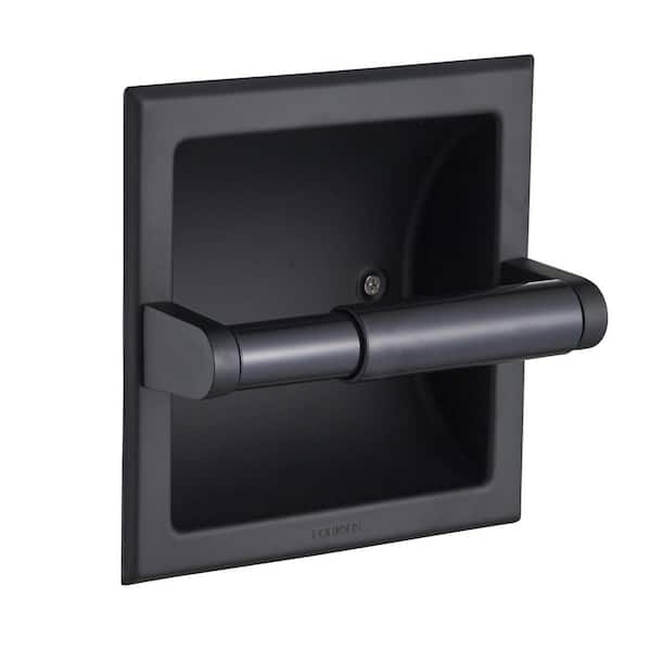 MEBO Matte Black Toilet Paper Holder - 93603MB – MEBO Building Materials