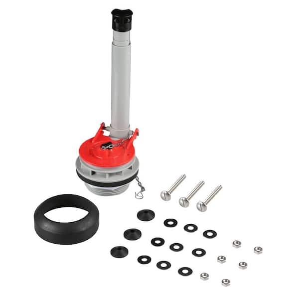 Everbilt 3 In Universal Toilet Adjustable Flush Valve With Flapper A21026 The Home Depot