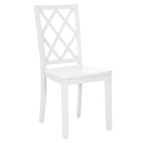 Mori White Side Chair