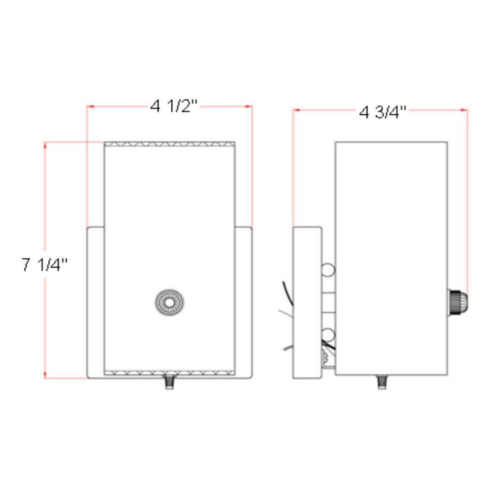 Minimalist White Glass 1-Light Wall Sconce, Dimmable and Direct Wired