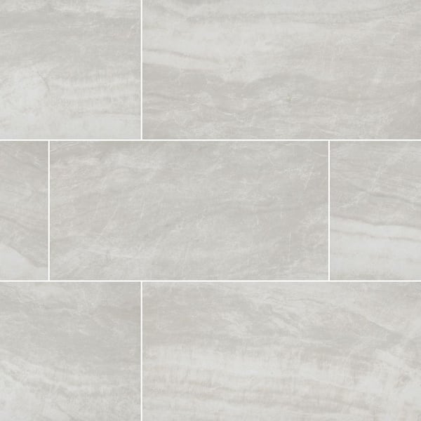 MSI Pavia Gray 12 in. x 24 in. Matte Porcelain Quartzite Look Floor and Wall Tile (512 sq. ft./Pallet)