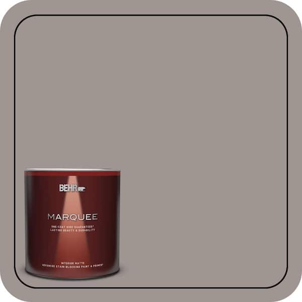 BEHR MARQUEE 1 qt. #790B-4 Puddle Matte Interior Paint & Primer