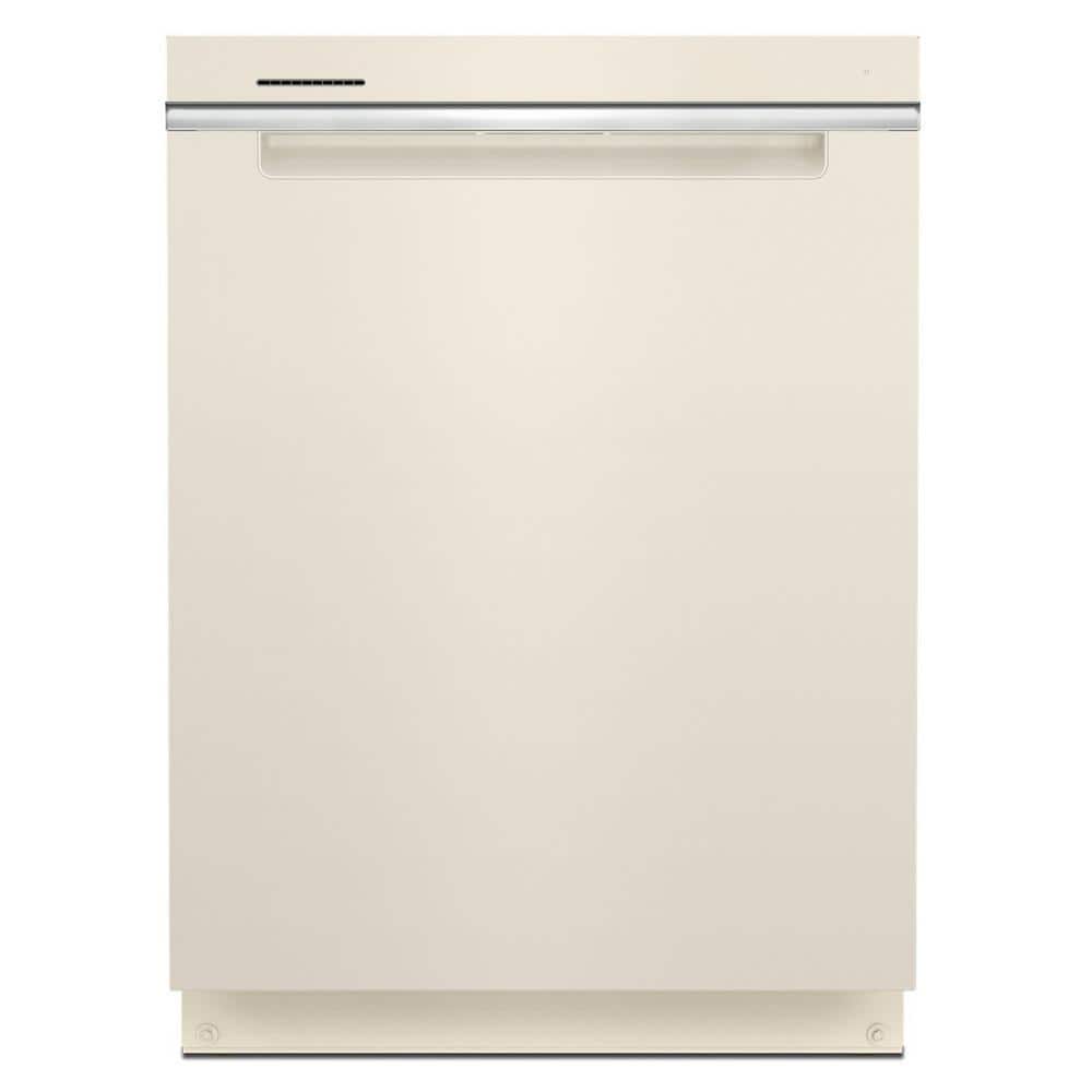 Whirlpool 24 in. Biscuit Top Control Built-in Tall Tub Dishwasher with Third Level Rack