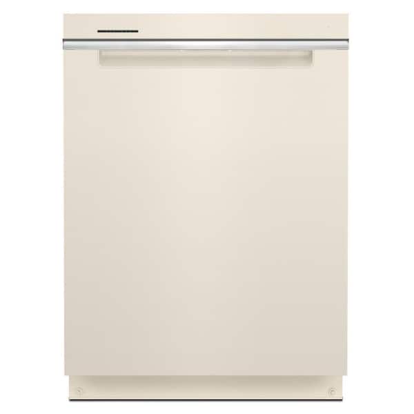 Whirlpool 24 in. Biscuit Top Control Built-in Tall Tub Dishwasher with Third Level Rack