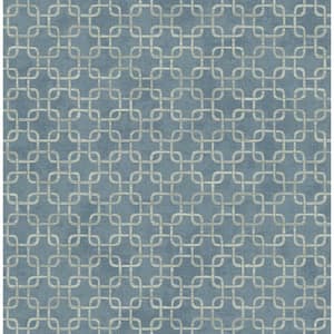 Fonzie Metallic Blue and Gray Link Wallpaper