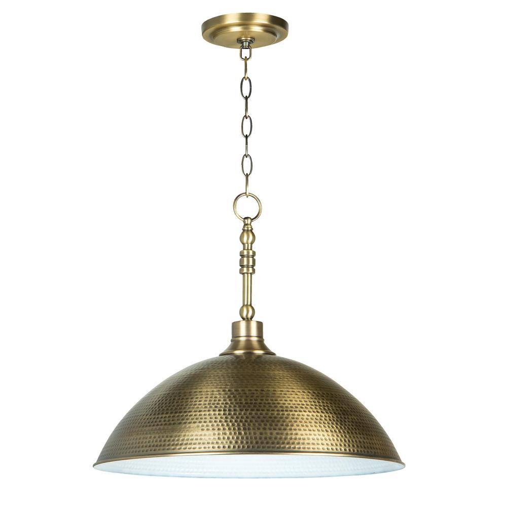 Timarron 3-Light Distressed Bronze Industrial Chandelier