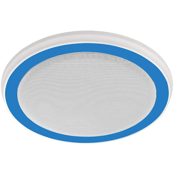HOMEWERKS - 3-Light White, Blue, Amber and Grille for Model 7130-16-BT LED and Nightlight Exhaust Fan Replacement Part