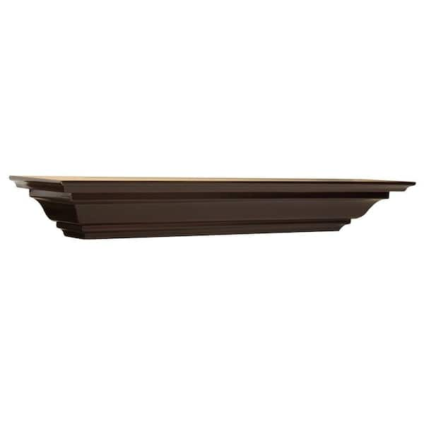 Magellan 5-1/4 in. Espresso Crown Moulding Shelf (Price Varies By Length)