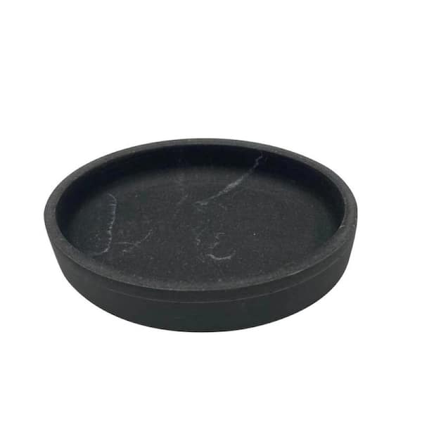 m MODA at home enterprises ltd. Michaelangelo Soap Dish Black