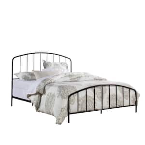 Tolland Black Queen Arched Spindle Bed