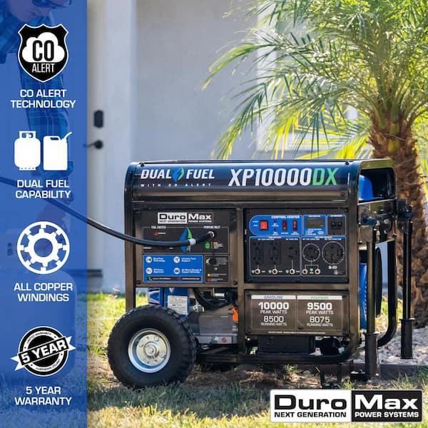 DuroMax 8500 Watt Portable RV Generator Gas Powered Electric Start XP8500E for sale online 