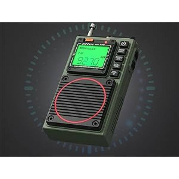 Lukyamzn APP Control Shortwave Radio, Portable AM/FM/VHF/SW