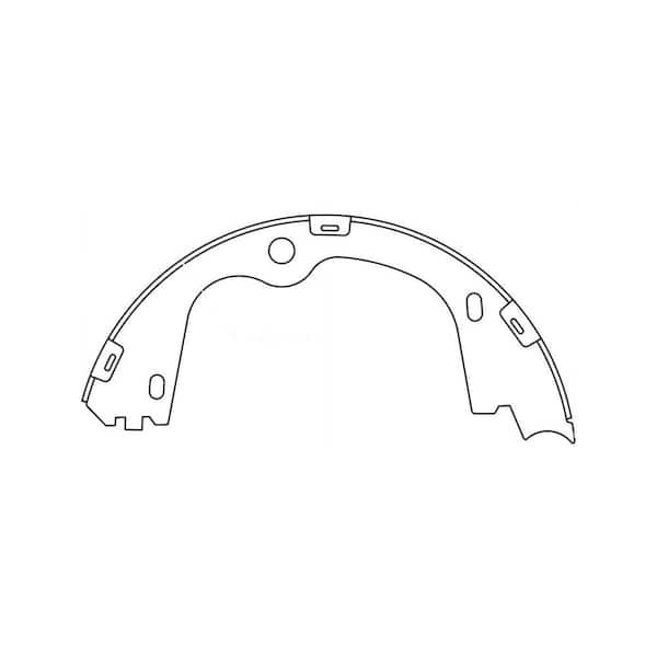 Centric Parts Parking Brake Shoe 2015-2019 Kia Sedona