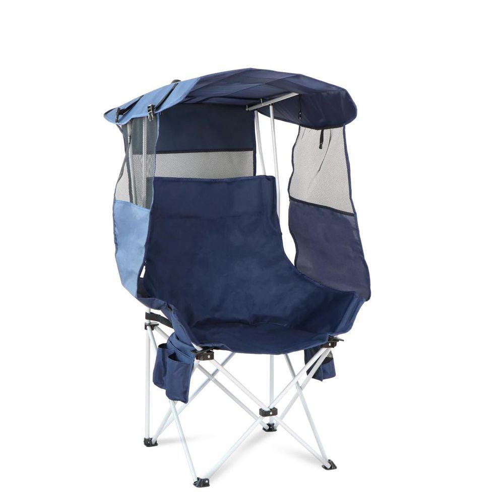 カタパルトファクトリー ランドシップ シエルブルー　バイヤーオブメイン MOEPISY Blue Steel Folding Camping Chairs Lawn Beach Chairs with
