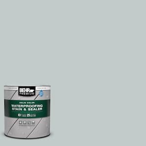 1 qt. #730E-3 River Rock Solid Color Waterproofing Exterior Wood Stain and Sealer