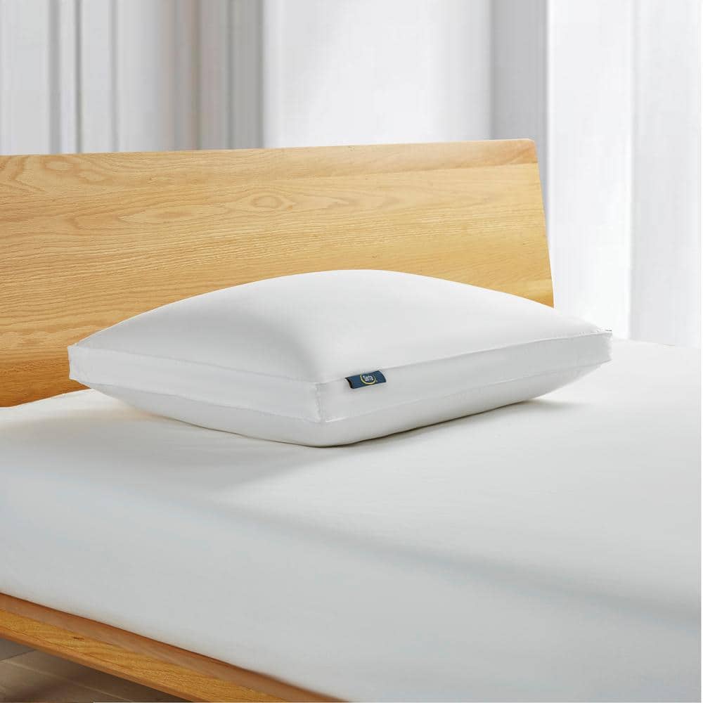 Jumbo White Hypoallergenic Down Fiber Side Sleeper Pillow