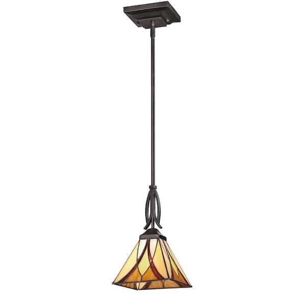 Quoizel Asheville 1-Light Valiant Bronze Mini Pendant