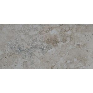 Romagna Gray 12 in. x 24 in. Polished Porcelain Floor and Wall Tile (16 sq. ft./Case)