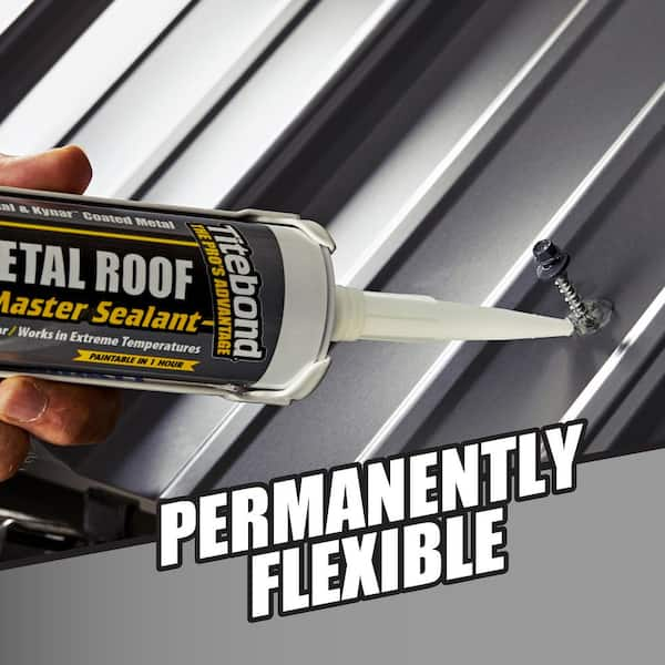 Titebond 9.5 oz. Bronze Metal Roof Exterior Sealant (12-Pack) 61331A - The  Home Depot