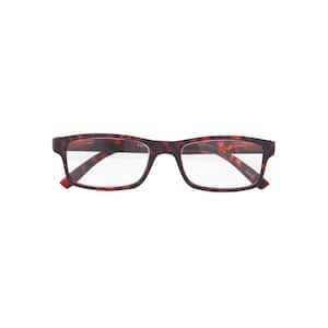 Retro Tortoise 2.0 Reading Glasses with 2 Black Soft Cases (2-Pair)