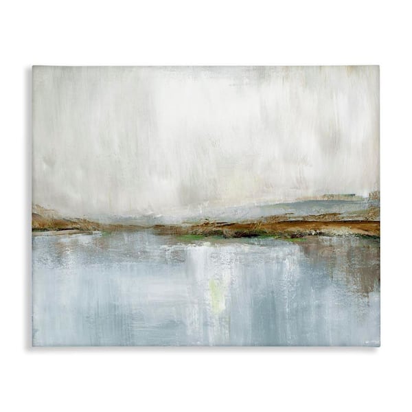 Cloudy Abstract Landscape Scene by Nan Unframed Graphic Art Print Abstract 40 in. x 30 in.