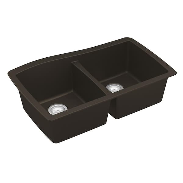 Dawn® Undermount Single to Double Combination Bowl Sink with Removable  Acrylic Glass Divider (PD1717) - Beyond Flooring