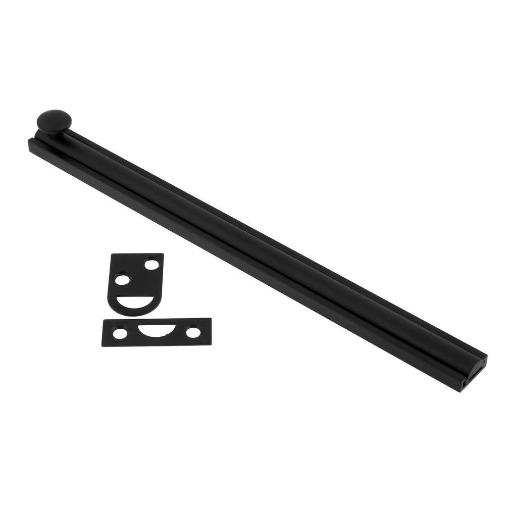8 in. Solid Brass Matte Black Surface Bolt price history on PriceWatchPro