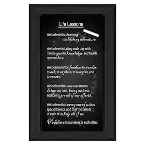 and Life by Unknown 1 Piece Framed Graphic Print Typography Art Print 21 in. x 12 in. .