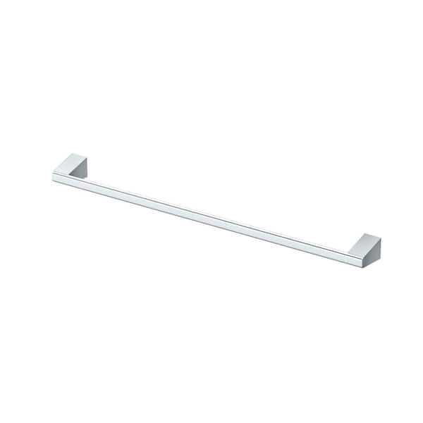 Gatco A-Line 24 in. Wall Mounted Towel Bar in Chrome