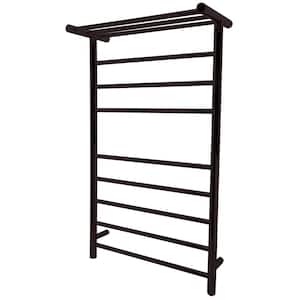 Eve 8-Bar Stainless Steel Wall Mounted Towel Warmer in Oil Rubbed Bronze