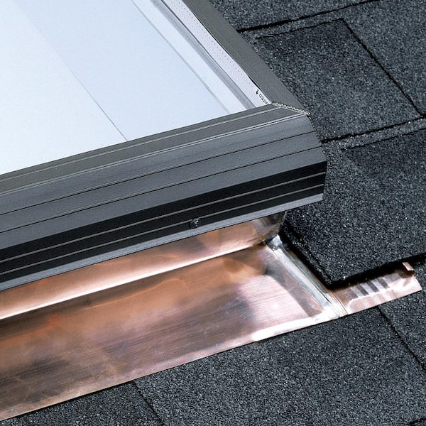 VELUX 22-1/2 in. x 30-1/2 in. Fixed Copper Pan-Flashed Skylight