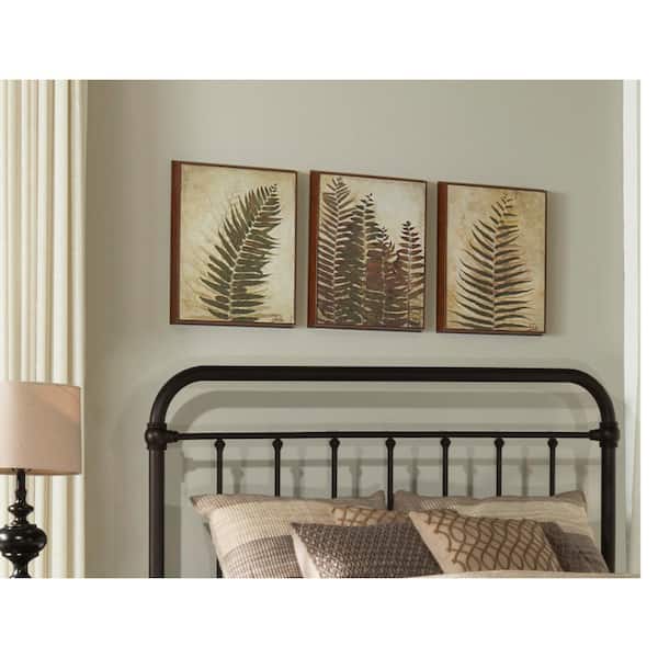 Hillsdale Kirkland Metal Headboard King Dark Bronze