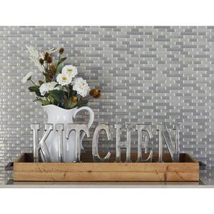 Contemporary Brown Wood Contemporary Tray