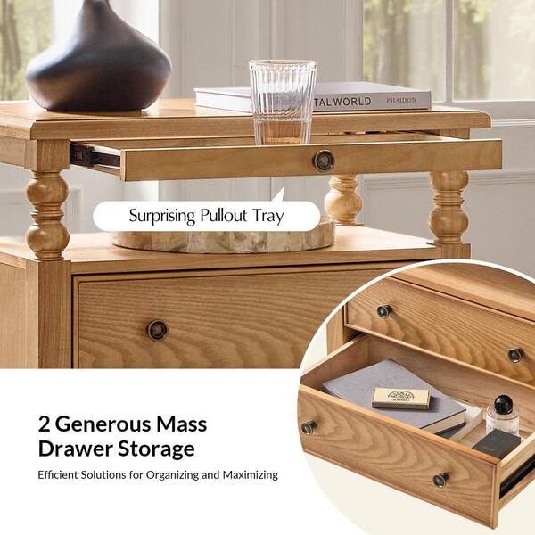 JAYDEN CREATION Ginny Oak Traditional 26