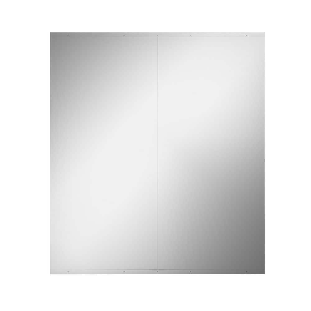 72 in. W x 32 in. H Rectangular Aluminum Alloy Frameless Wall Bathroom Vanity Mirror Decorative Wall Mirror price history on PriceWatchPro
