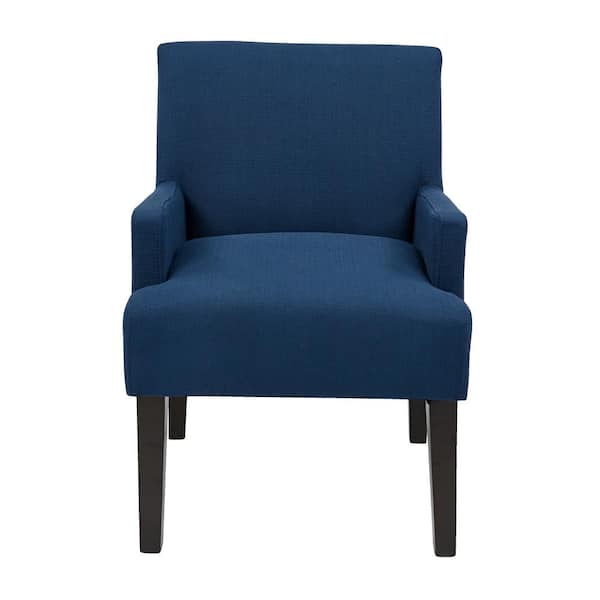 Office Star Products Main Street Woven Indigo Fabric Guest Chair