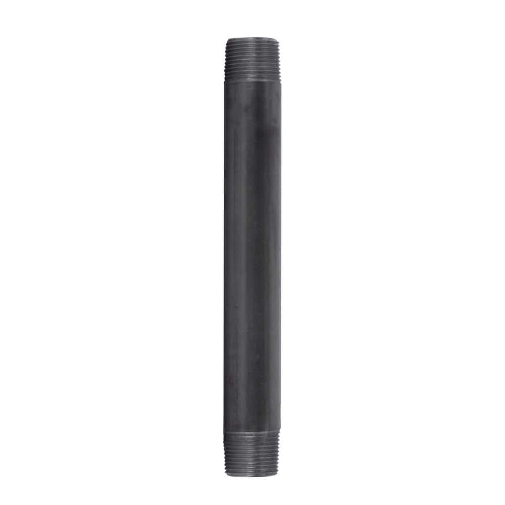 1 in. x 10 in. Black Steel Nipple price history on PriceWatchPro