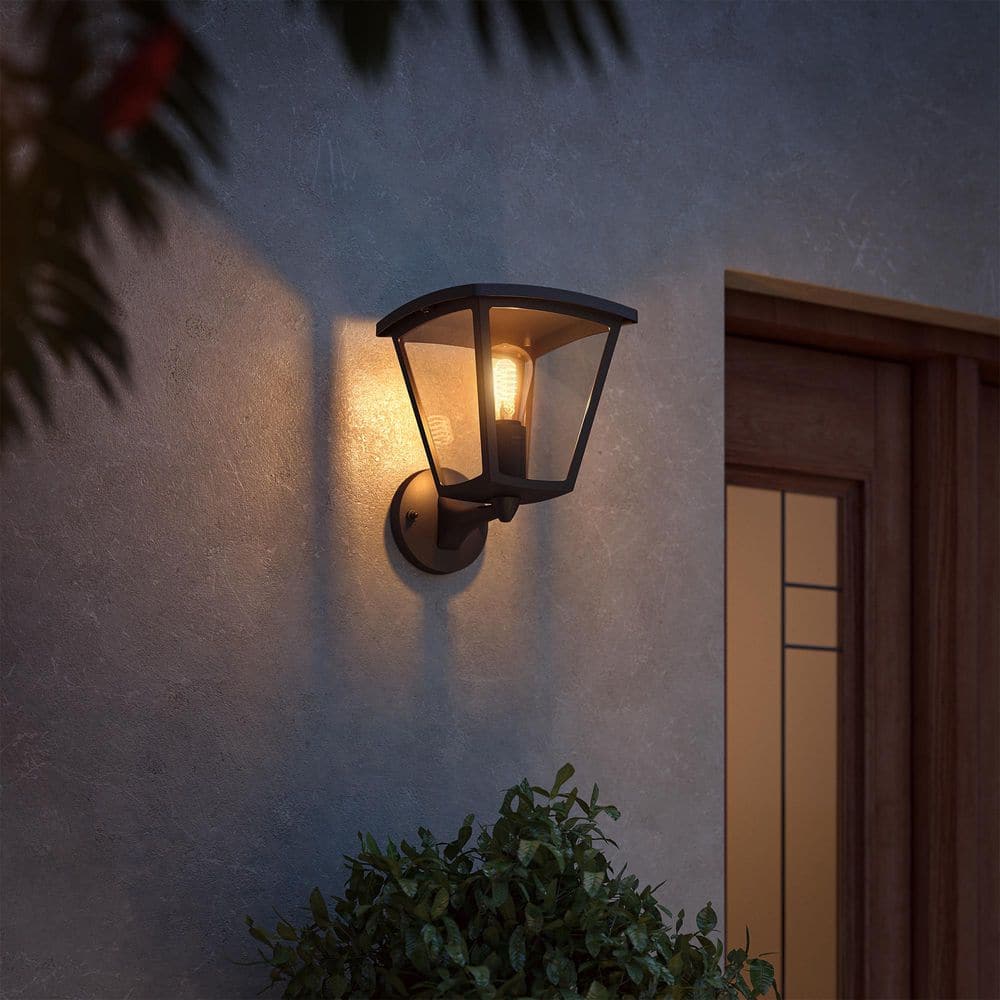 Philips Hue Inara Outdoor Smart Color Changing Wall Lantern with