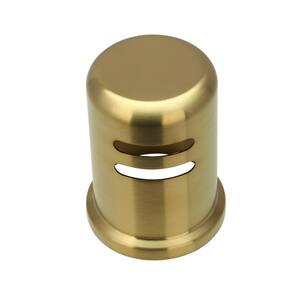 Kitchen Dishwasher Air Gap Cap, Brushed Gold - 3-Years Warranty